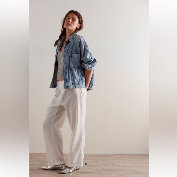 Free People Blue Jean Jacket - Picture 3 of 16